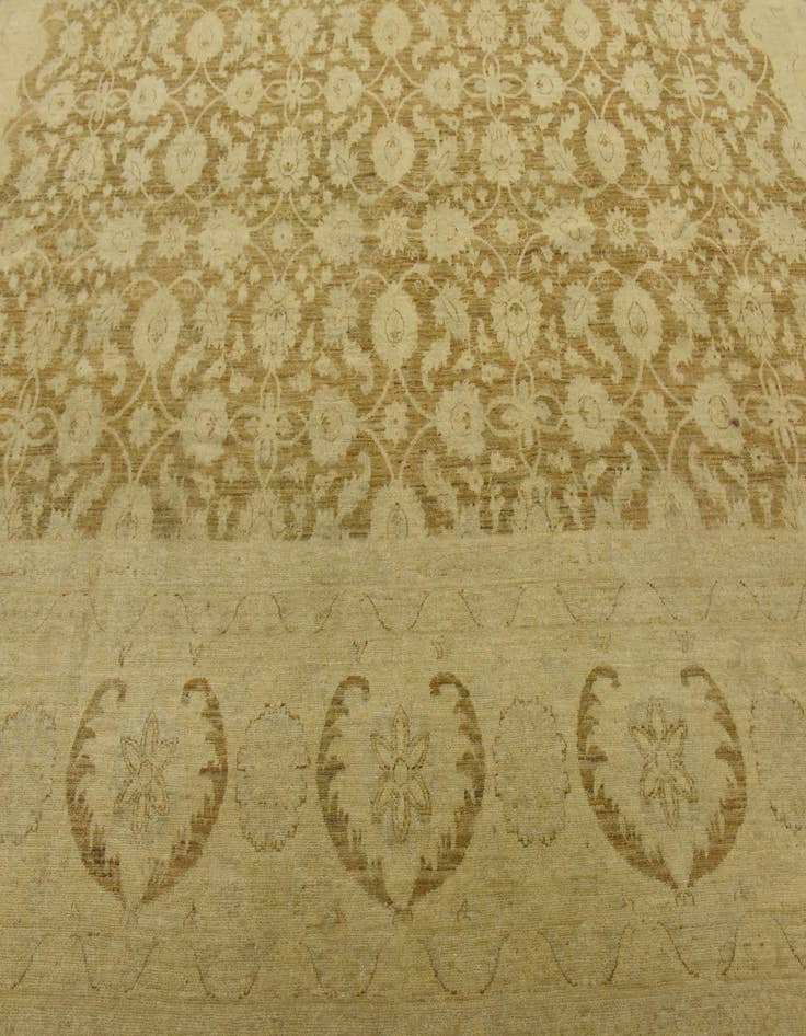Detail image of 13' 2 x 17' 7  Hand Knotted Peshawar Ziegler Rug