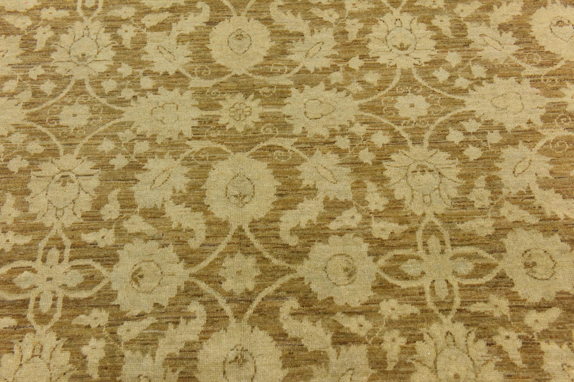 13' 2 x 17' 7 Hand Knotted Peshawar Ziegler Rug
