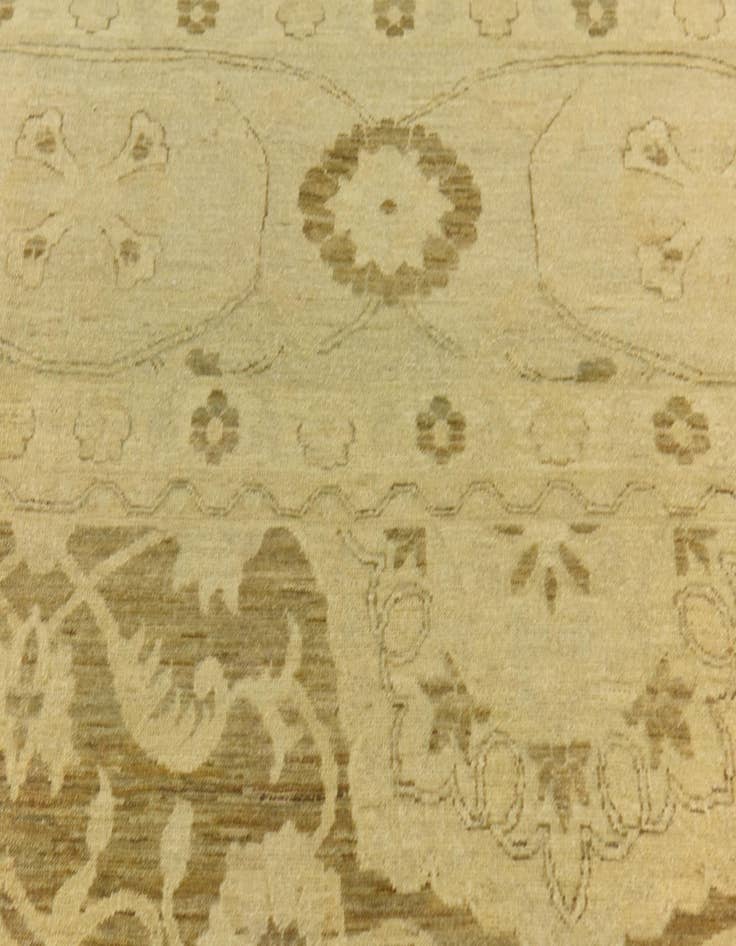 Detail image of 12' 7 x 19' 3  Hand Knotted Peshawar Ziegler Rug