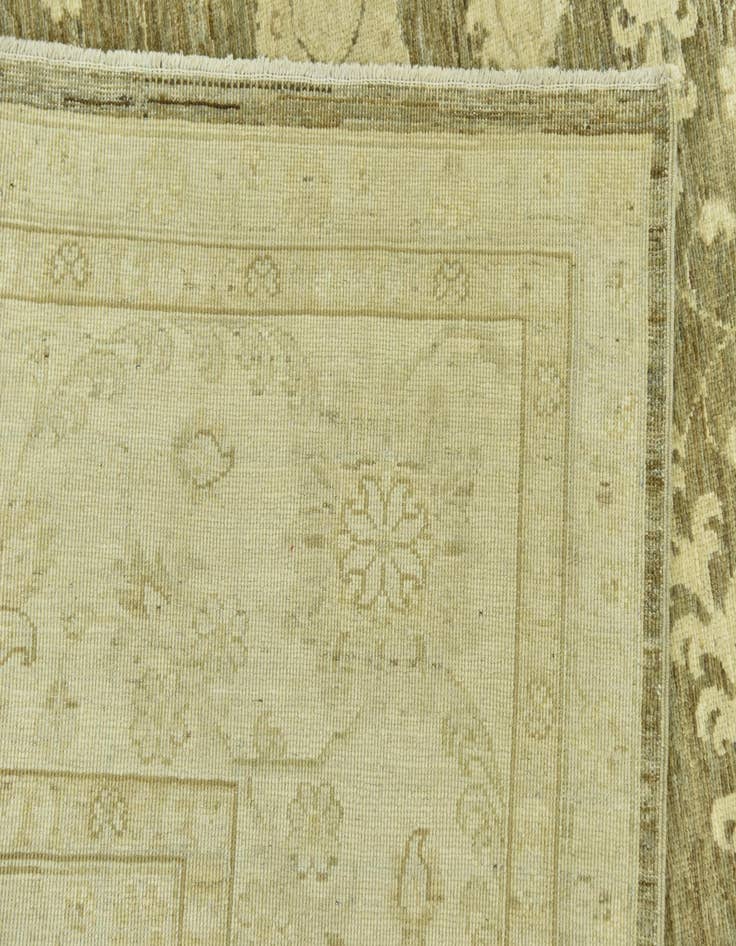 Detail image of 8' 10 x 11'  Hand Knotted Peshawar Ziegler Rug