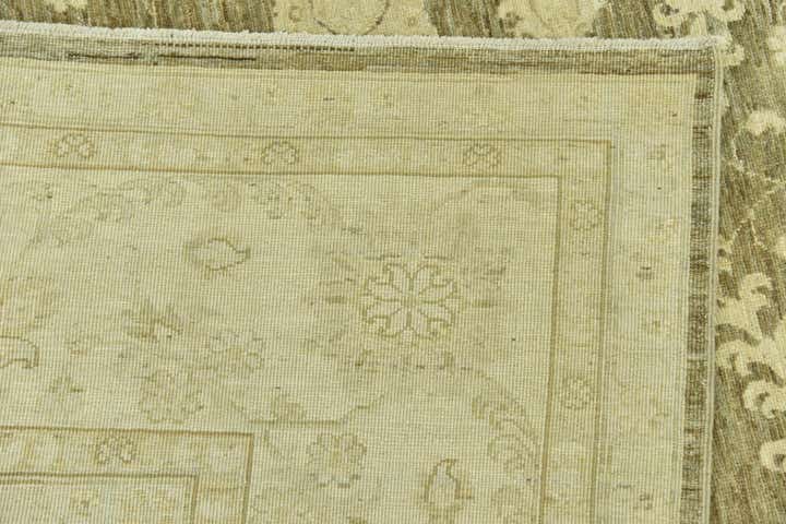 8' 10 x 11' Hand Knotted Peshawar Ziegler Rug