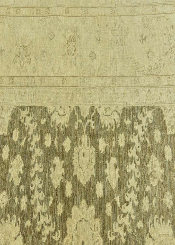 8' 10 x 11' Hand Knotted Peshawar Ziegler Rug