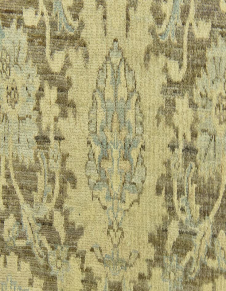 Detail image of 6' 6 x 9' 5 Hand Knotted Peshawar Ziegler Rug