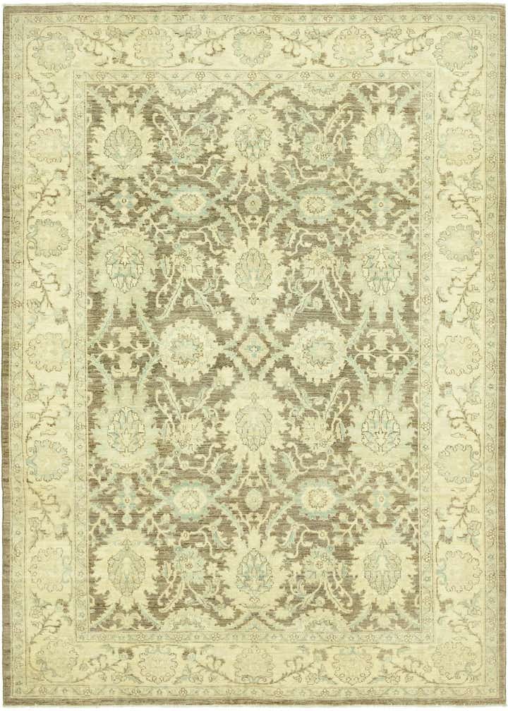 6' 6 x 9' 5 Hand Knotted Peshawar Ziegler Rug