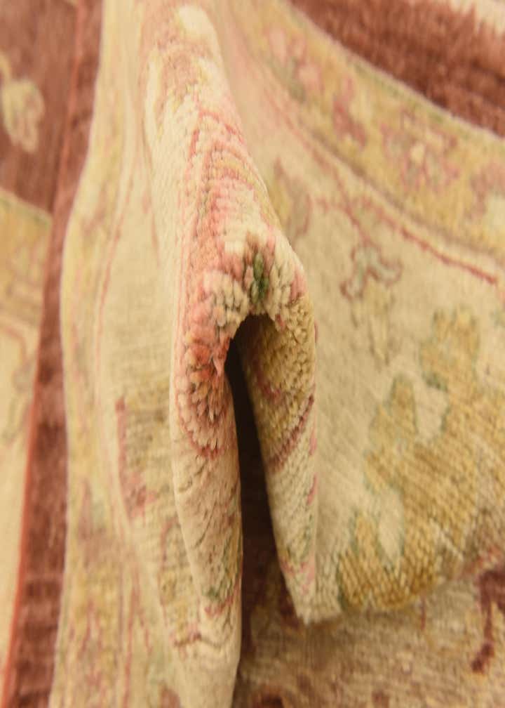 5' 7 x 8' 10 Hand Knotted Peshawar Ziegler Rug