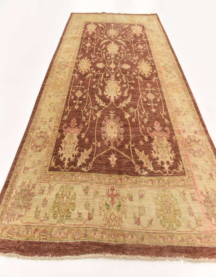Detail image of 5' 7 x 8' 10 Hand Knotted Peshawar Ziegler Rug