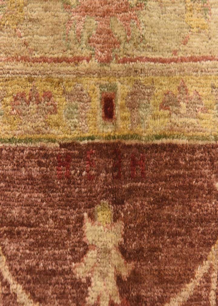 5' 7 x 8' 10 Hand Knotted Peshawar Ziegler Rug