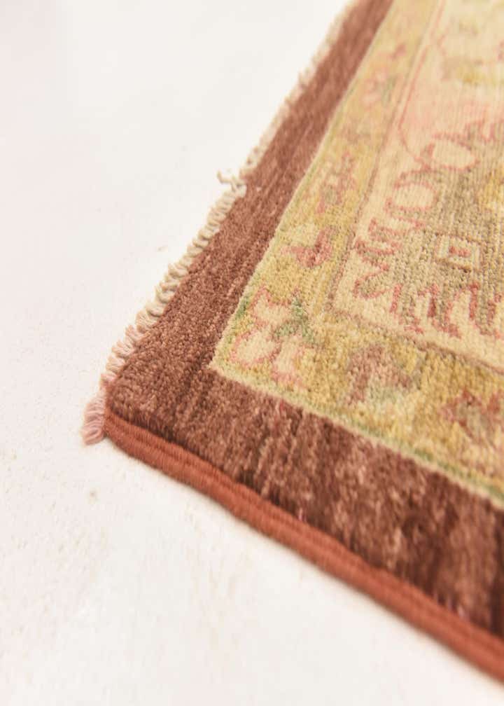 5' 7 x 8' 10 Hand Knotted Peshawar Ziegler Rug