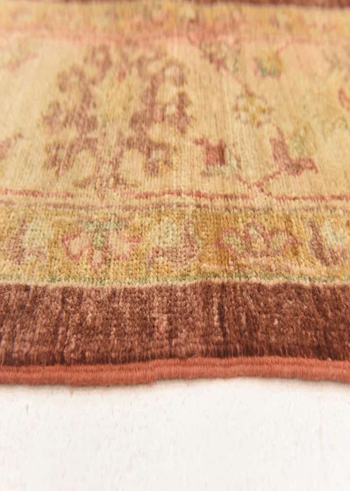 5' 7 x 8' 10 Hand Knotted Peshawar Ziegler Rug