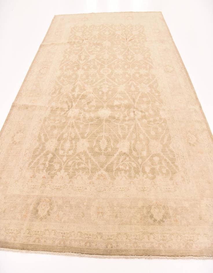 Detail image of 9' x 11'  Hand Knotted Peshawar Ziegler Rug