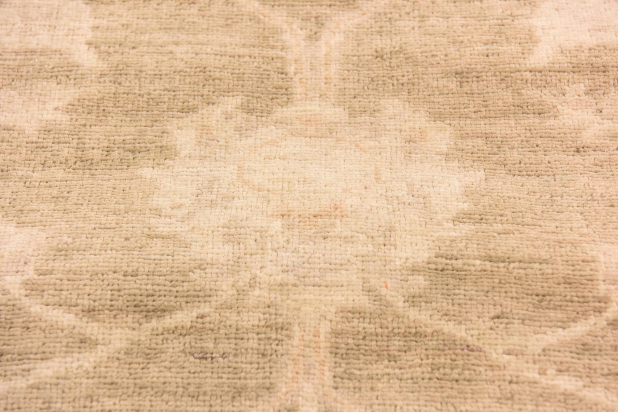 9' x 11' Hand Knotted Peshawar Ziegler Rug