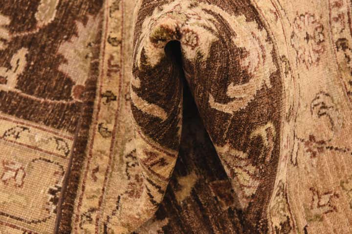 5' 2 x 7' 6 Hand Knotted Peshawar Ziegler Rug