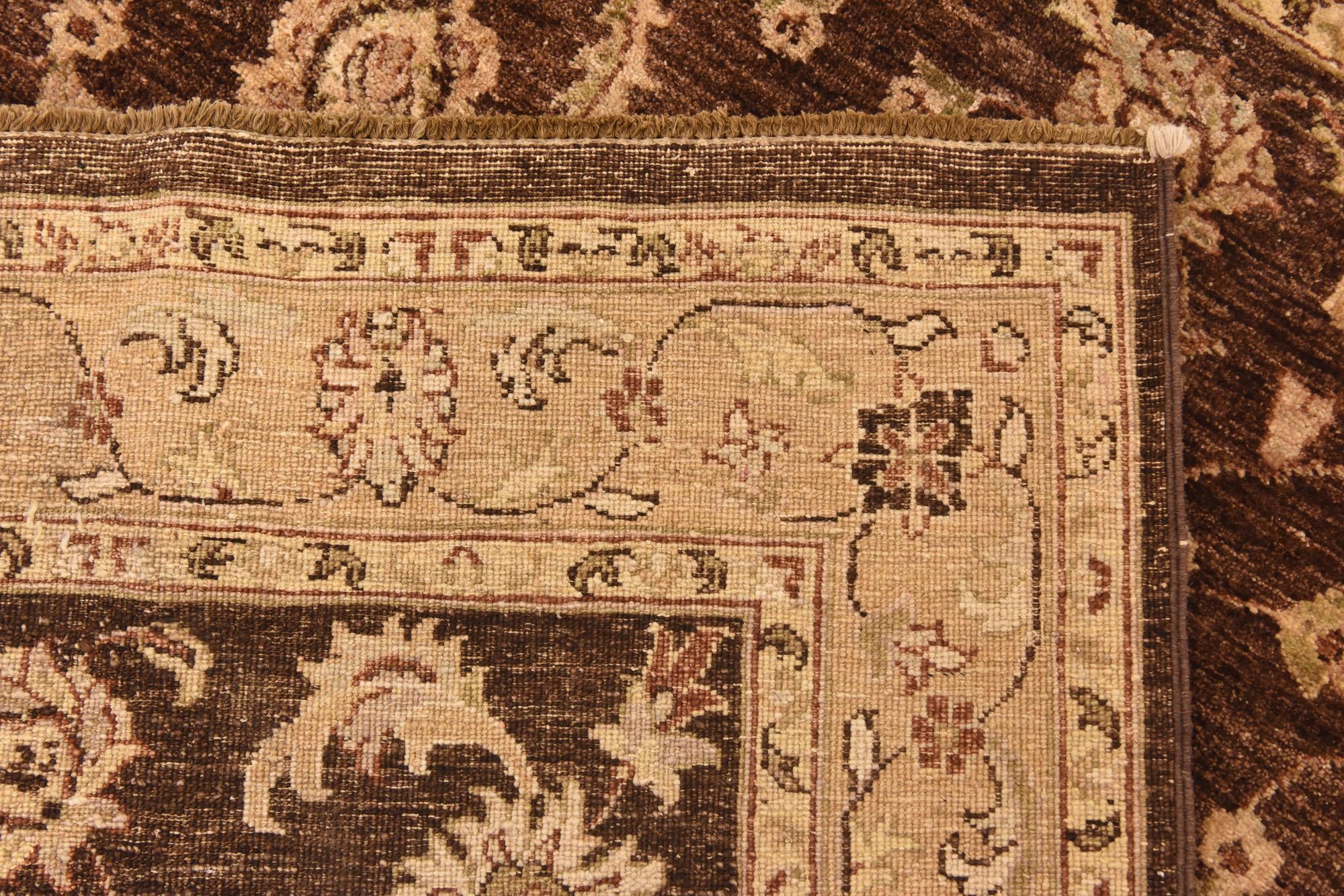 5' 2 x 7' 6 Hand Knotted Peshawar Ziegler Rug
