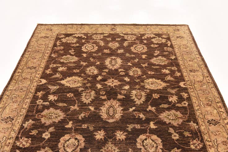 Detail image of 5' 2 x 7' 6 Hand Knotted Peshawar Ziegler Rug