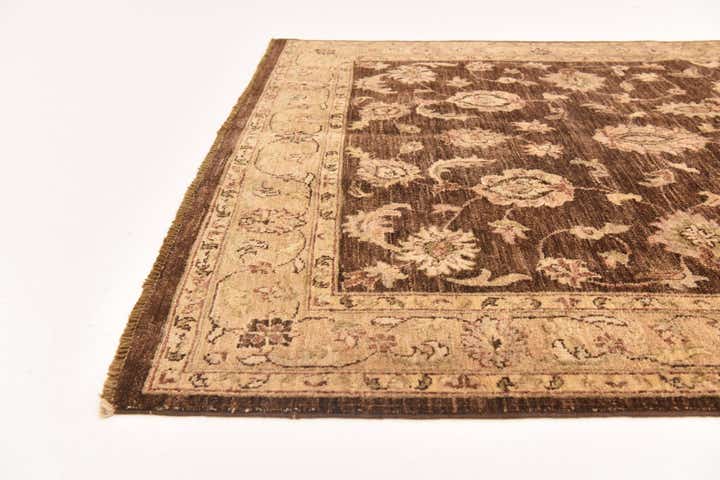5' 2 x 7' 6 Hand Knotted Peshawar Ziegler Rug
