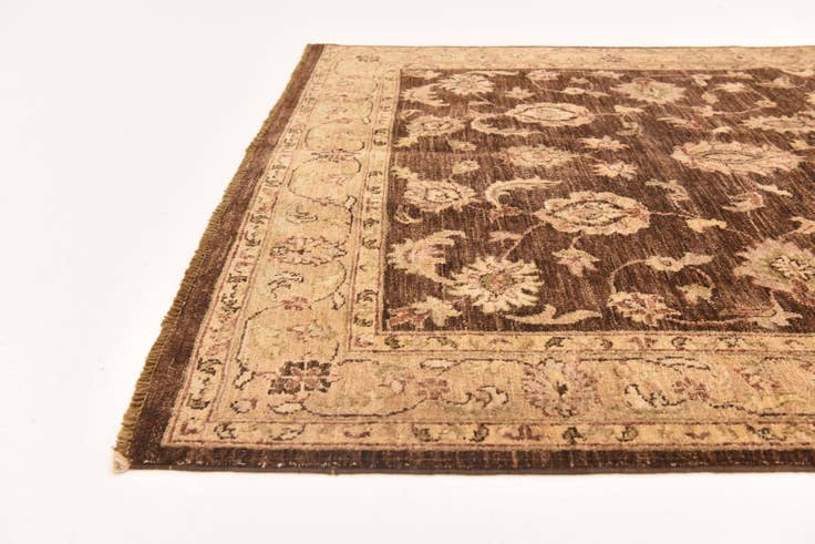 Detail image of 5' 2 x 7' 6 Hand Knotted Peshawar Ziegler Rug
