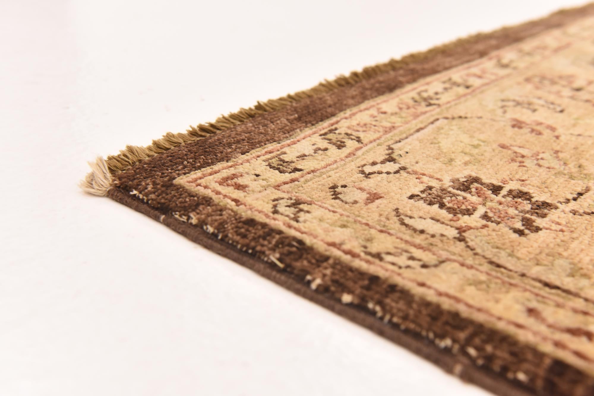 5' 2 x 7' 6 Hand Knotted Peshawar Ziegler Rug