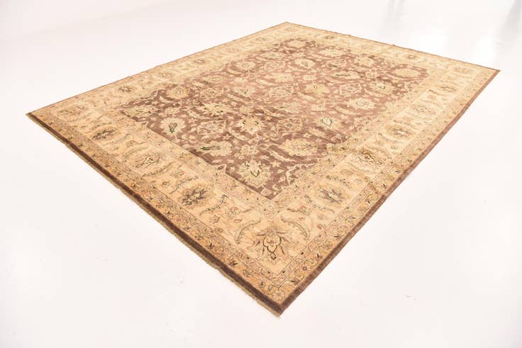 Detail image of 9' x 11' 6 Hand Knotted Peshawar Ziegler Rug
