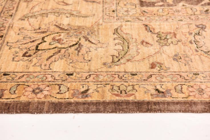 Detail image of 9' x 11' 6 Hand Knotted Peshawar Ziegler Rug