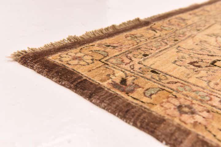9' x 11' 6 Hand Knotted Peshawar Ziegler Rug