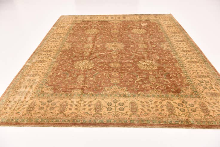 Detail image of 250cm x 285cm Hand Knotted Peshawar Ziegler Rug