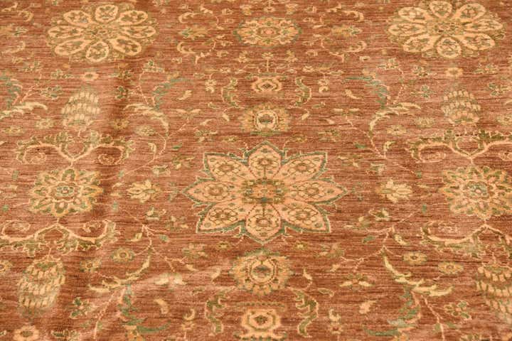 250cm x 285cm Hand Knotted Peshawar Ziegler Rug
