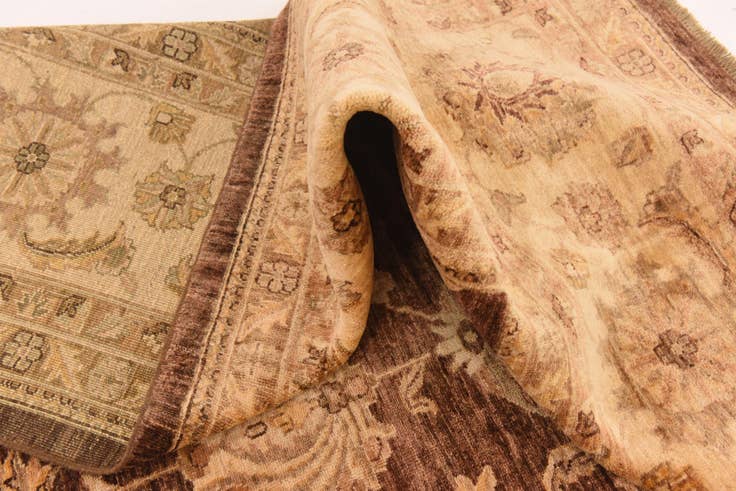 Detail image of 13' x 16' 6 Hand Knotted Peshawar Ziegler Rug