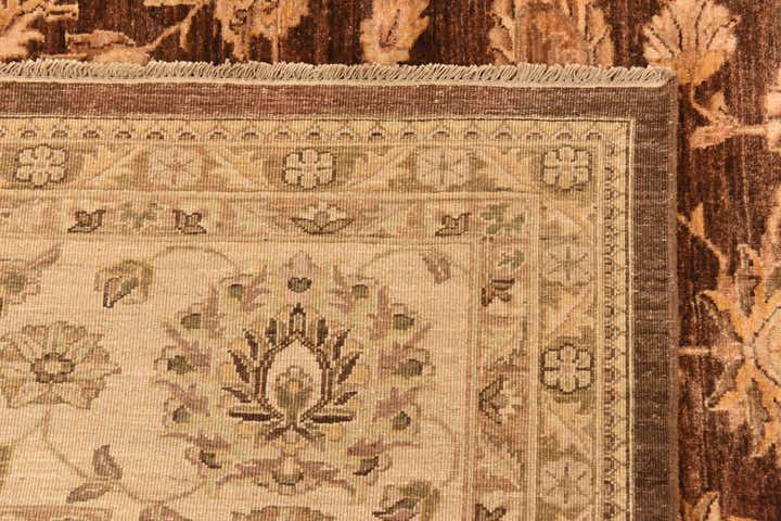 13' x 16' 6 Hand Knotted Peshawar Ziegler Rug