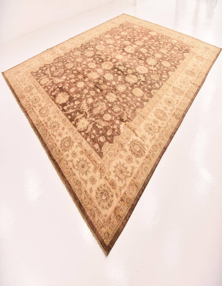 Detail image of 13' x 16' 6  Hand Knotted Peshawar Ziegler Rug