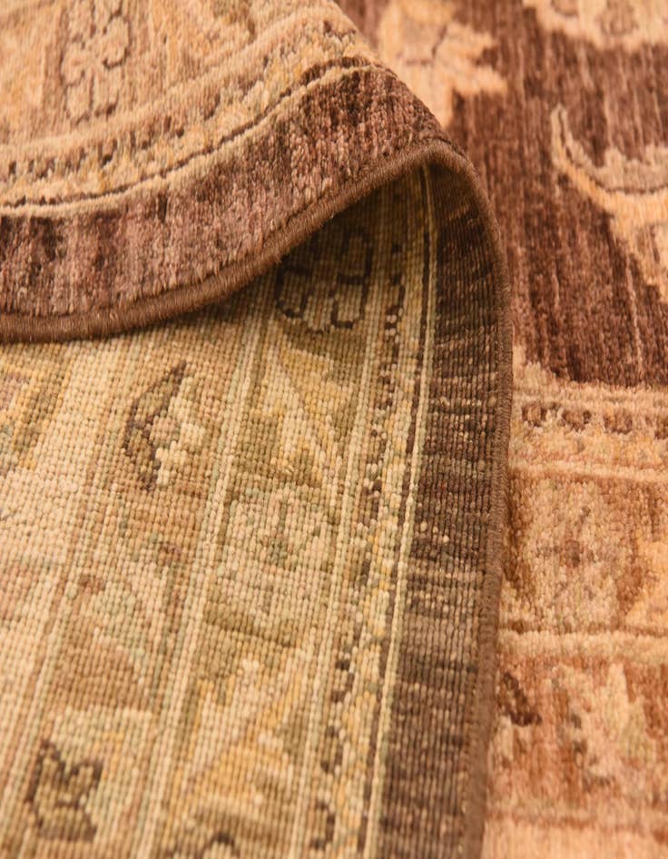 Detail image of 13' x 16' 6  Hand Knotted Peshawar Ziegler Rug