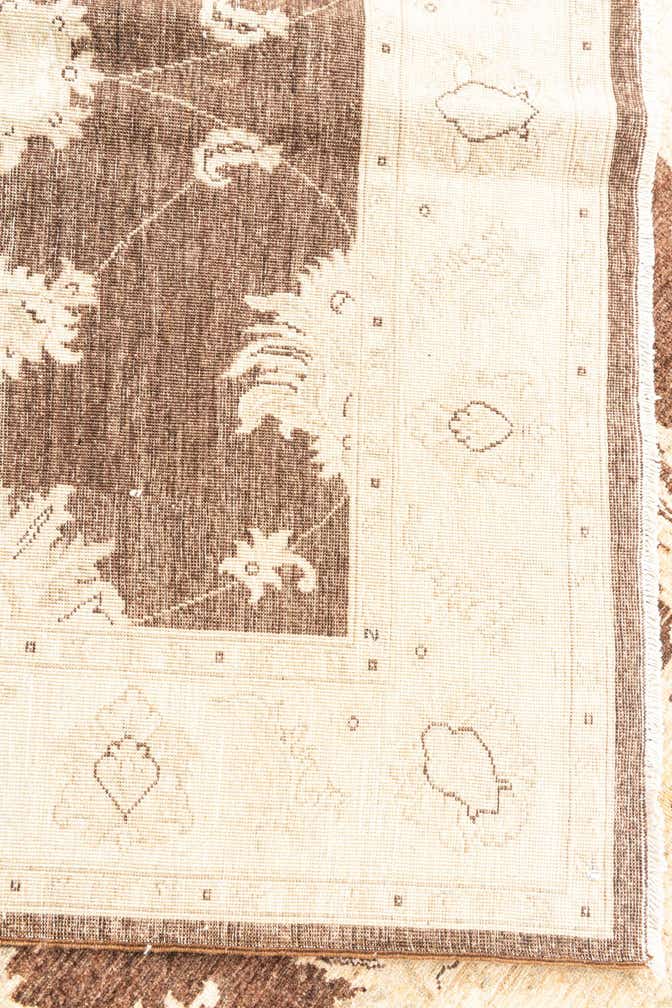 4' 8 x 7' Hand Woven Peshawar Ziegler Rug