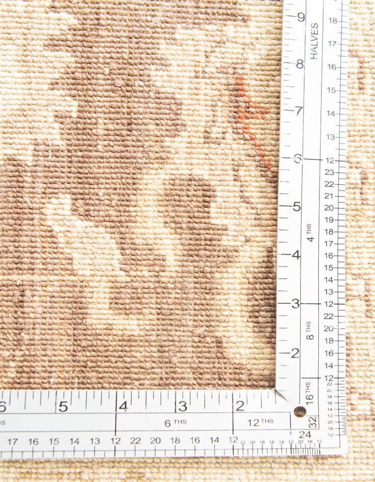 Detail image of 3' 4 x 4' 10  Hand Knotted Peshawar Ziegler Rug