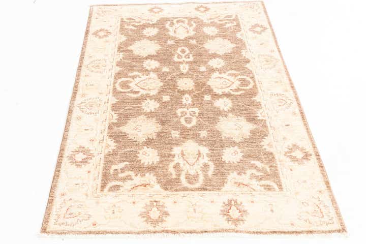 3' 3 x 4' 10 Hand Knotted Peshawar Ziegler Rug