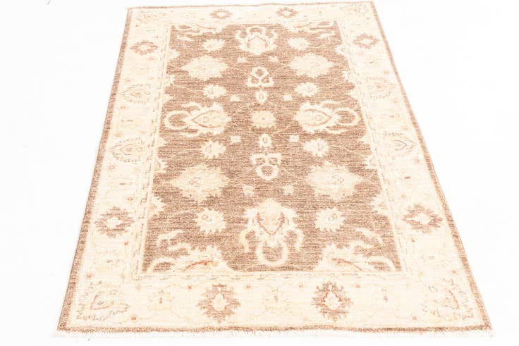 Detail image of 3' 3 x 4' 10 Hand Knotted Peshawar Ziegler Rug