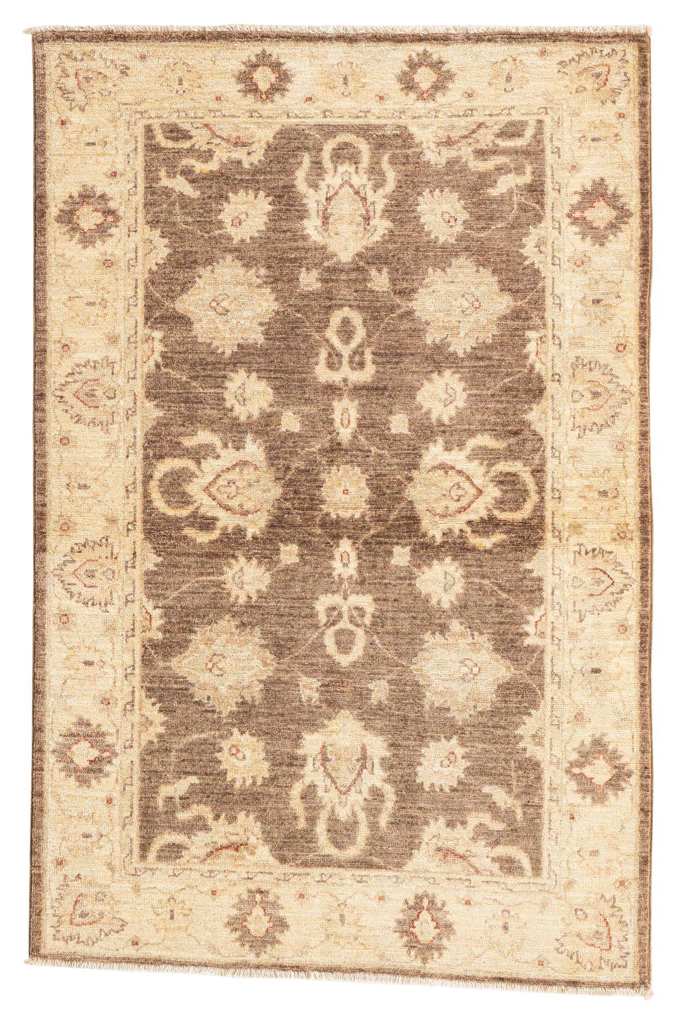 3' 3 x 4' 10 Hand Knotted Peshawar Ziegler Rug