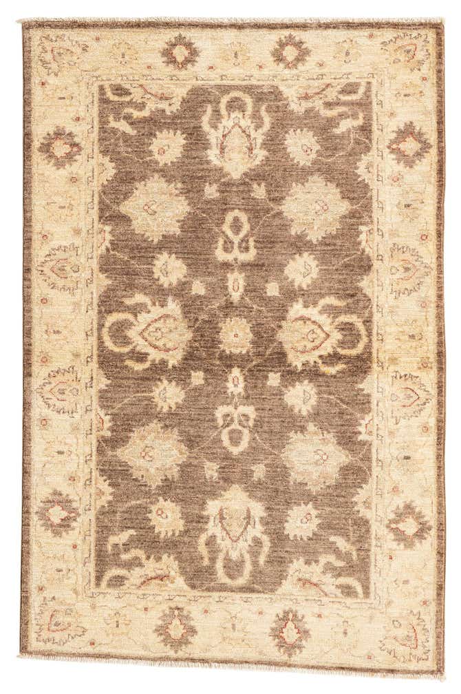 3' 3 x 4' 10 Hand Knotted Peshawar Ziegler Rug