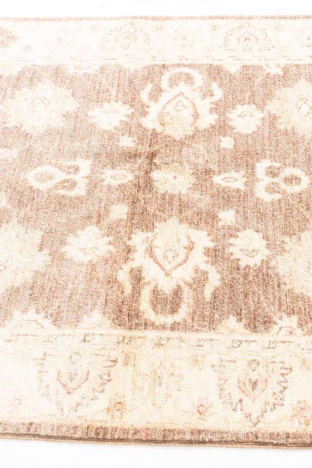 Detail image of 3' 3 x 4' 10 Hand Knotted Peshawar Ziegler Rug