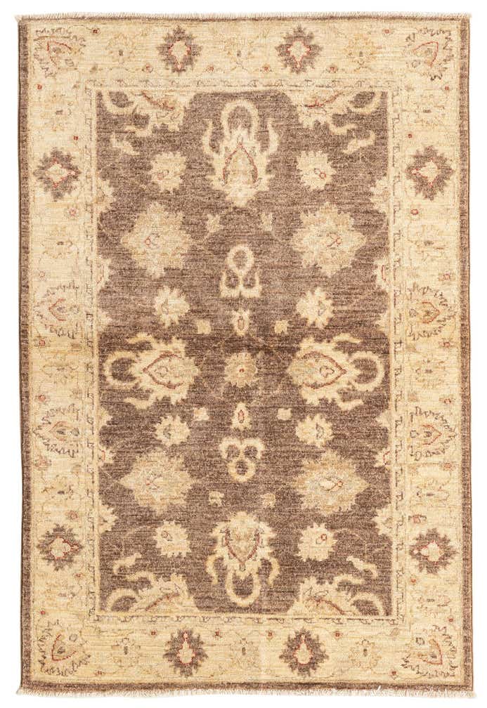3' 3 x 4' 10 Hand Knotted Peshawar Ziegler Rug