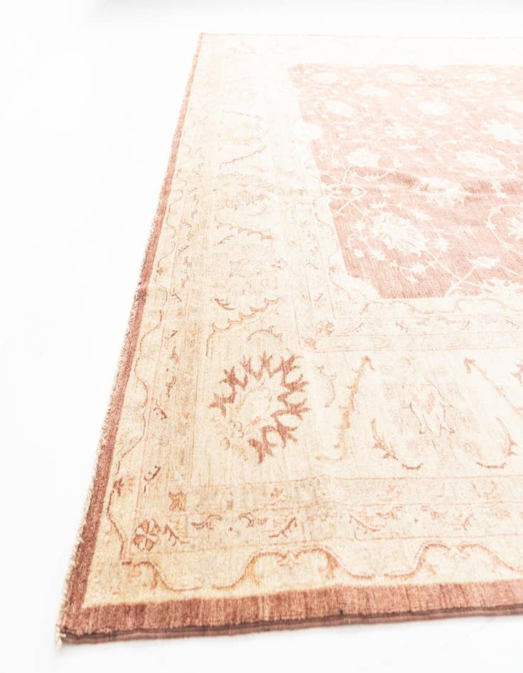 Detail image of 11' 8 x 17' 9 Hand Knotted Peshawar Ziegler Oriental Rug