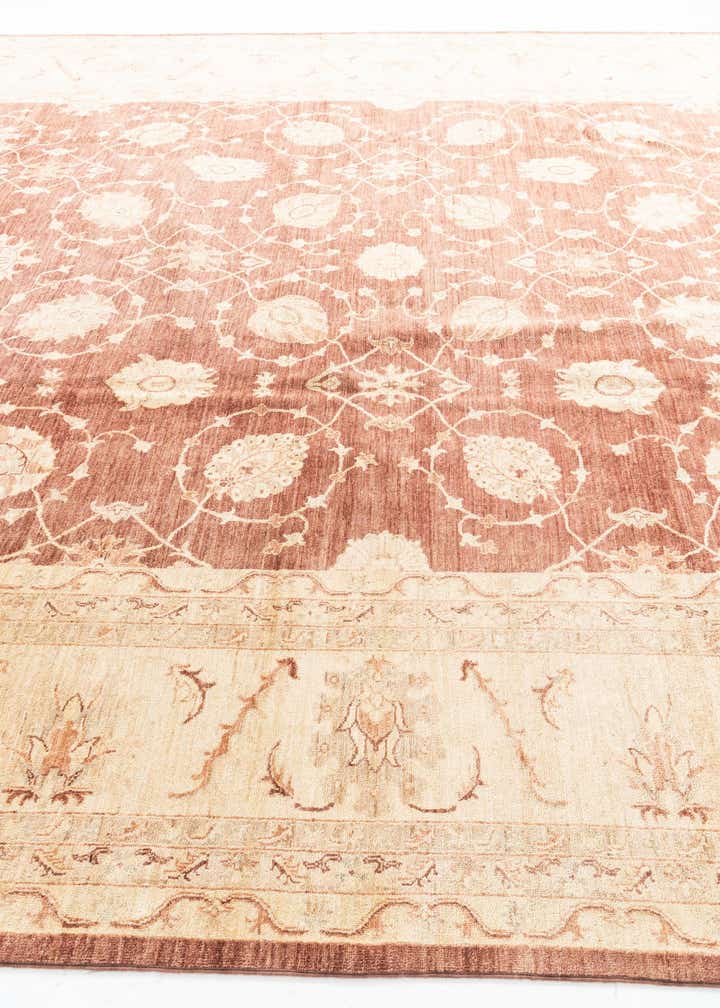 11' 8 x 17' 9 Hand Knotted Peshawar Ziegler Oriental Rug
