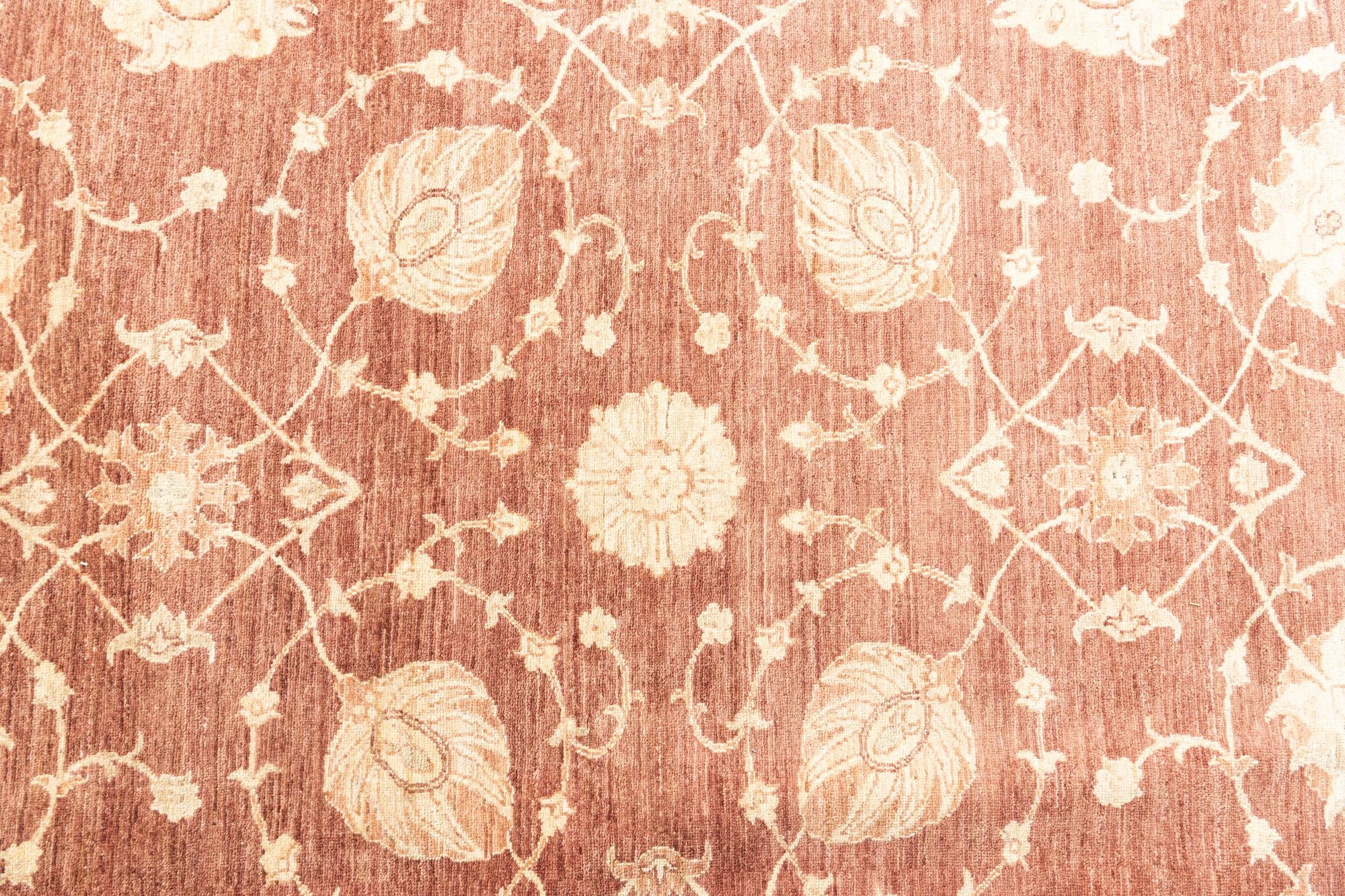 11' 8 x 17' 9 Hand Knotted Peshawar Ziegler Oriental Rug