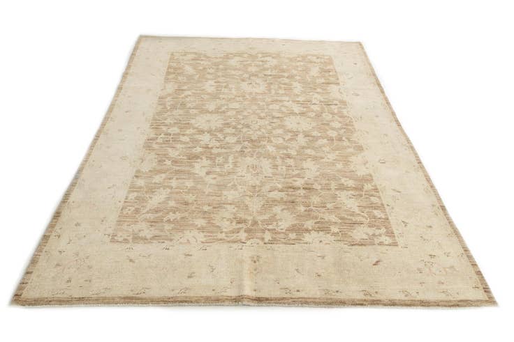 Detail image of 6' x 8' 8 Hand Knotted Peshawar Ziegler Rug