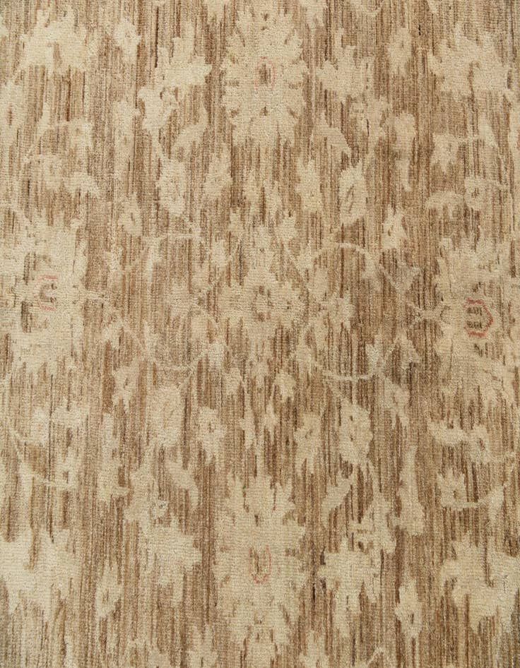 Detail image of 6' x 8' 8  Hand Knotted Peshawar Ziegler Rug