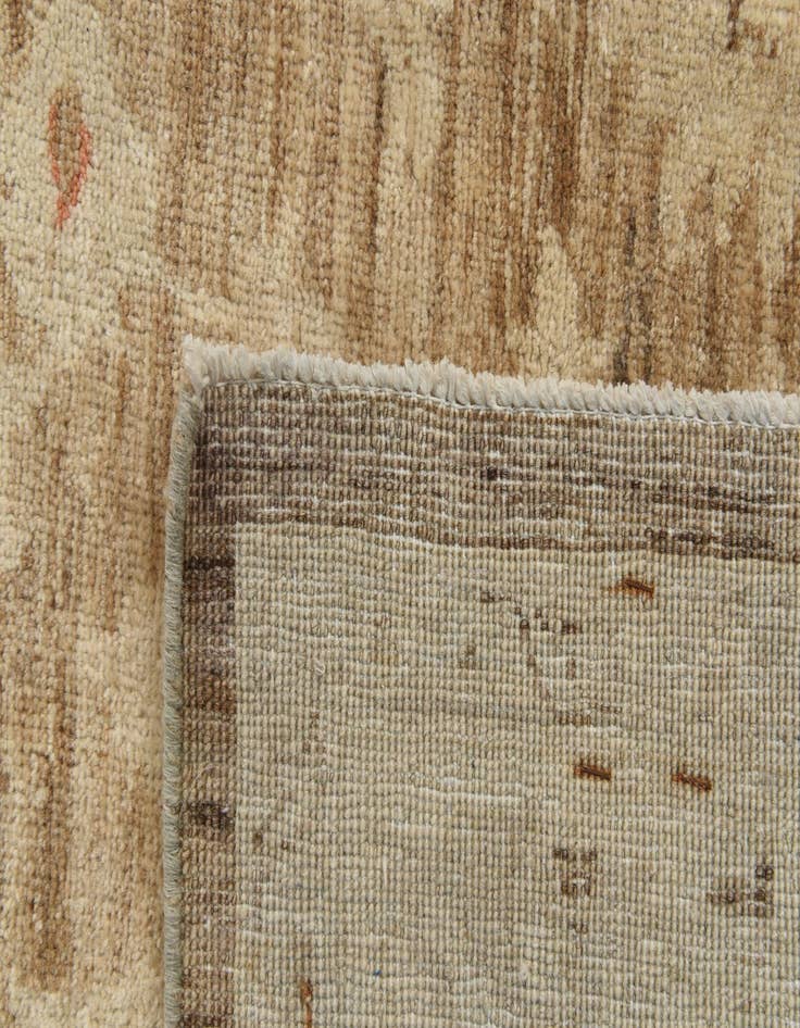 Detail image of 6' x 8' 8  Hand Knotted Peshawar Ziegler Rug