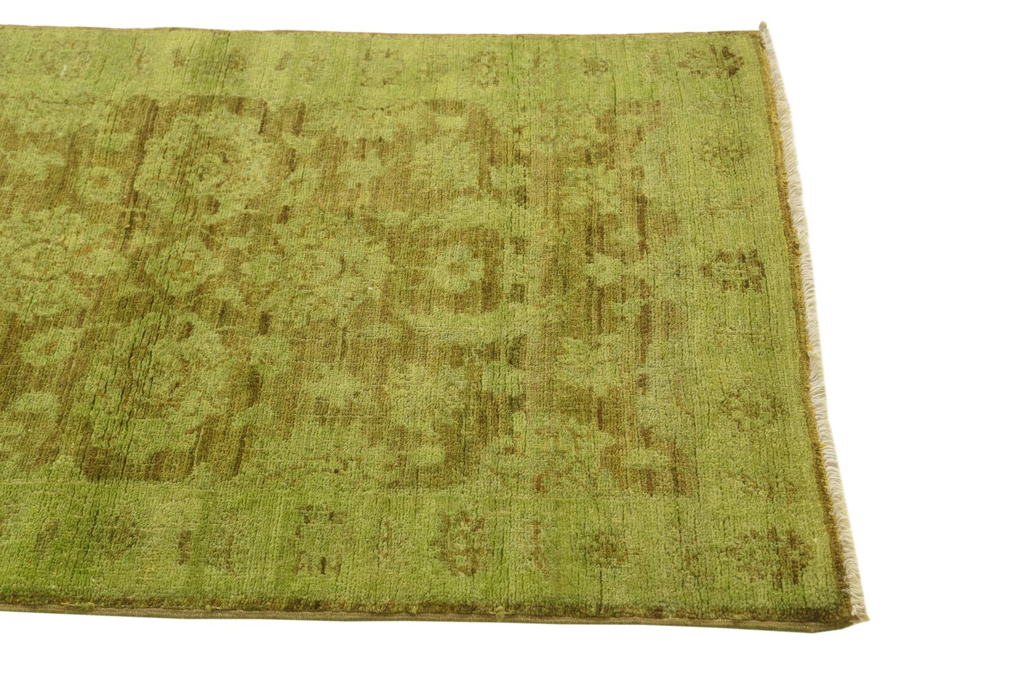 2' 7 x 4' 2 Hand Knotted Peshawar Ziegler Rug