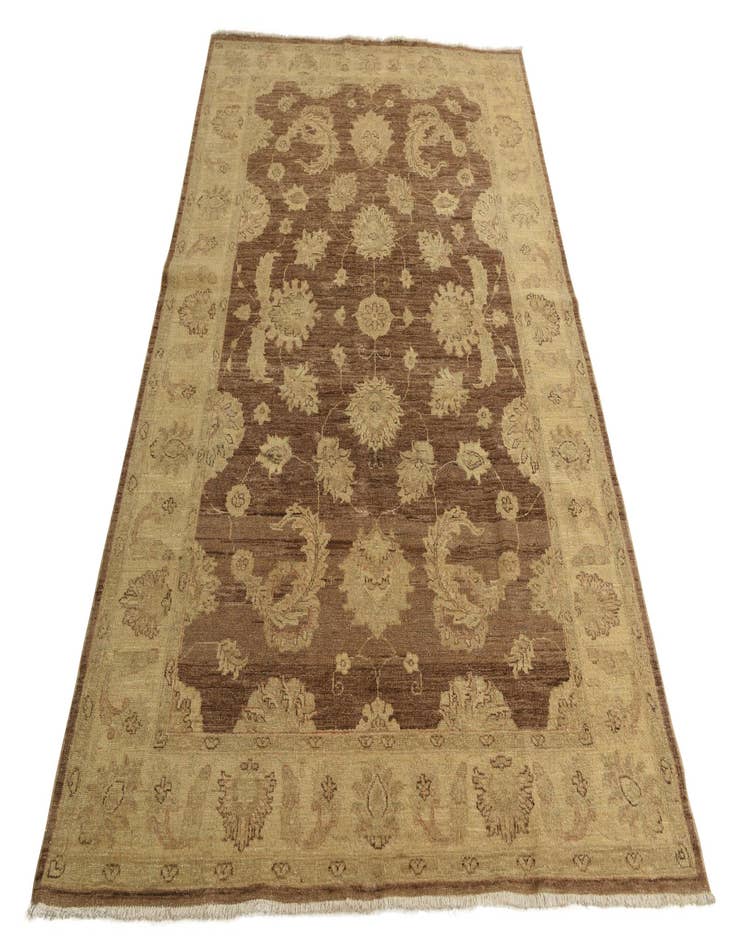 Detail image of 5' x 7' 8 Hand Knotted Peshawar Ziegler Rug