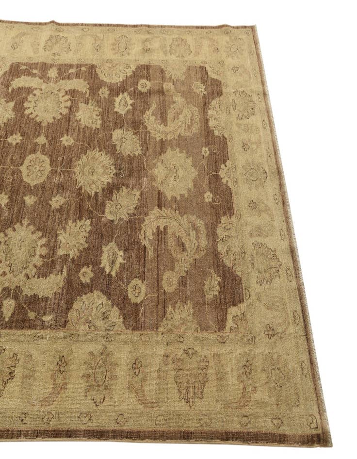 Detail image of 5' x 7' 8 Hand Knotted Peshawar Ziegler Rug