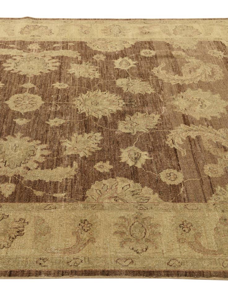 Detail image of 5' x 7' 8 Hand Knotted Peshawar Ziegler Rug