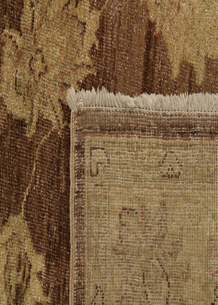5' x 7' 8 Hand Knotted Peshawar Ziegler Rug