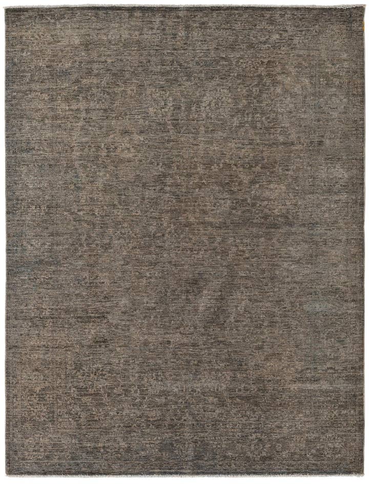 Detail image of 5' 9 x 8' 1 Hand Knotted Peshawar Ziegler Rug